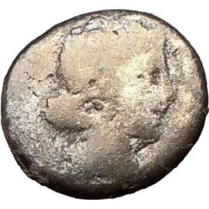   90BC Rare Ancient Silver Coin BACCHUS Priapus PEGASUS 