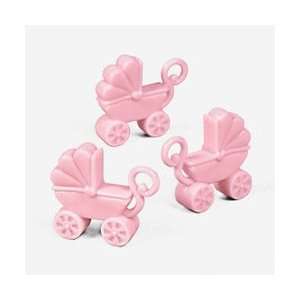  Pink Baby Carriage Favors (12 dozen)   Bulk Toys & Games