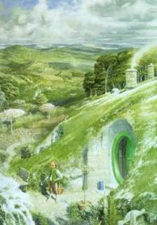 THE HOBBIT ~ Tolkien ~ 60th ANNIV ED ILLUS BY ALAN LEE  