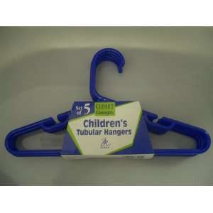  Hangers  Closet Consepts Childrens Tubular Hangers   Set 