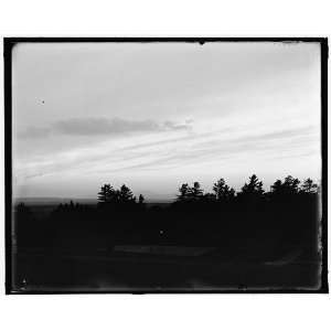  Hotel Champlain,evening sky,Bluff Point,N.Y.: Home 
