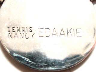 Nancy Edaakie Inlay Owl Necklace Famous Zuni Art  