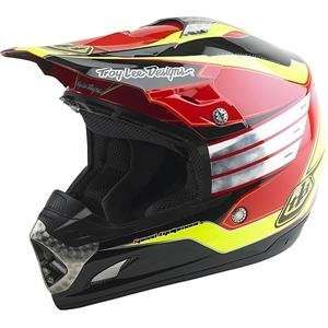  Troy Lee Designs SE2 Mach Helmet   Large/Red: Automotive