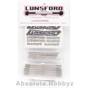 Lunsford Punisher T4 Titanium Turnbuckle & Pin Kit  