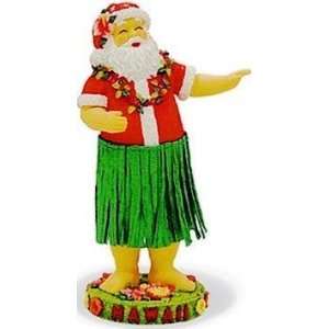  Hawaiian Christmas Figurine Dancing Santa Kitchen 