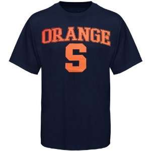 Syracuse University Tshirt : Syracuse Orange Navy Blue Universal Logo 