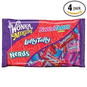 Wonka Mix ups Monster, Halloween, 18.7 Ounce Bags (Pack of 4)