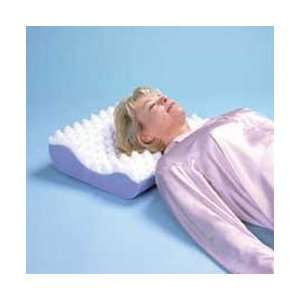  Convoluted Contour Pillow with White Polycotton Cover   19 