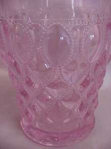 Mosser Glass Elizabeth Pink Tumbler  