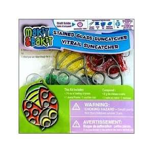  Colorbok Makit & Bakit Suncatcher Kit Stained Glass Lady 