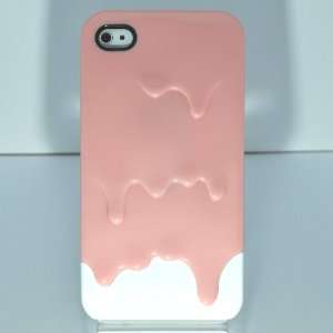  Ice Cream Plastic Hard Cover for Iphone 4g/4s (At&t Only 