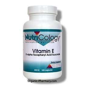  Vitamin E Succinate   100 veg caps   Nutricology Health 