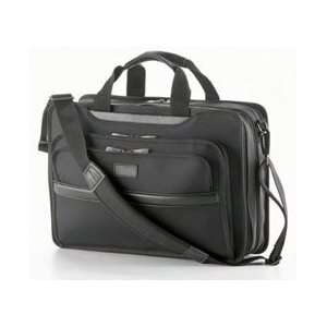    Passage 2 Ballistic Nylon Laptop Briefcase Black: Office Products