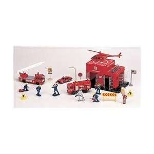  Small World Toys Fire Station Set Baby