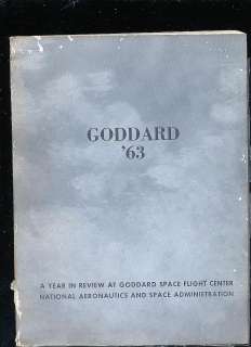 1963 NASA GODDARD SPACE FLIGHT CENTER REVIEW BOOK RARE  