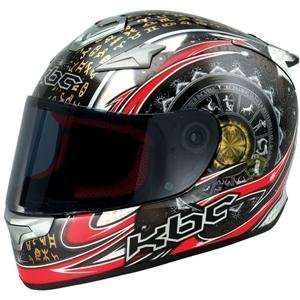   : KBC VR 4R Hybrid Zodiac Helmet   Small/Black/Red/White: Automotive