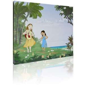  The Inner Hula Canvas Giclee with Gallery Wrap: Everything 