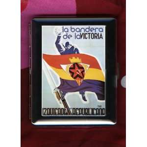  Bandera Victoria Spanish Civil War Vintage ID CIGARETTE 