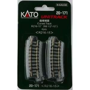  Kato 20 171 R216mm 15 Degree Curve (4) Toys & Games