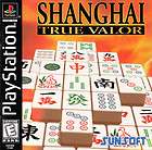 SHANGHAI: TRUE VALOR   Sony Playstation Game! PS1 PS2 PS3 Black Label 