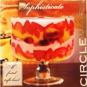   Sophisticate 8 Footed Trifle Bowl 