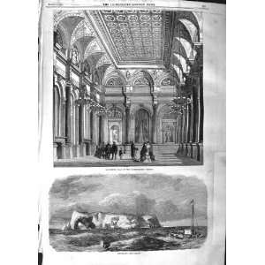  1859 BANQUETING HALL CLOTHWORKERS COMPANY HELIGOLAND