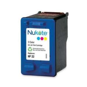 Nukote Tri Color Ink Cartridge: Office Products