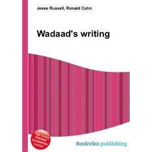  Wadaads writing Ronald Cohn Jesse Russell Books