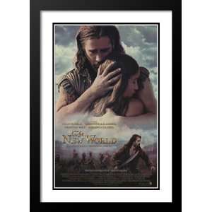  The New World 20x26 Framed and Double Matted Movie Poster 