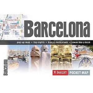  Insight Guides 586957 Barcelona Insight Pocket Map Office 