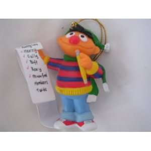  Sesame Street Jim Henson Muppets Ernie Christmas Ornament 