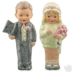   : WEDDING COUPLE nostalgic Figurines NEW Bethany Lowe: Home & Kitchen