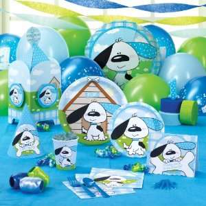  Playful Puppy Blue 1st Classic Party Pack for 8: Toys 