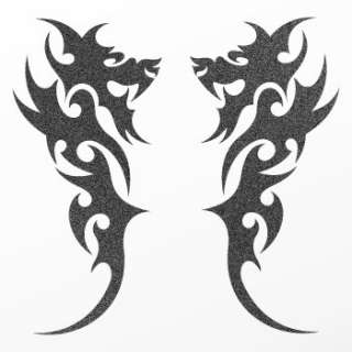 Tribal tattoo design Decal Sticker Dragon Art WRSRS  