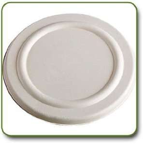  14.4 Oz. Barreled Biodegradable Sugarcane Soup Bowl Lid 