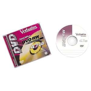 1 pack DVD RW 4.7GB Branded with jewel Case: Electronics