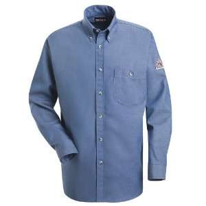 Denim Dress Shirt EXCEL FR Lt Blue Denim:  Industrial 