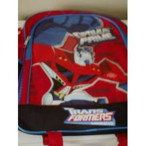  Transformers Animated Optimus Prime 15 Backpack (Motion 
