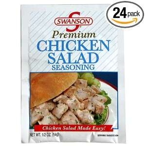 Swanson Chicken Salad Seasoning, .5 Ounce Units (Pack of 24)  