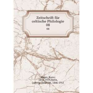   . 08 Kuno, 1858 1919,Stern, Ludwig Christian, 1846 1911 Meyer Books