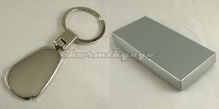 Motor Car Auto Key Ring Keychain Silvery #DP VOLVO  