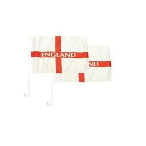  England England St George Car Flags   2 Pack Toys & Games