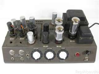 Vintage RCA MI Push Pull 6L6 Mono Tube Integrated Amplifier Amp Guitar 