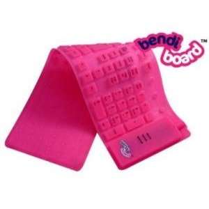 The Novelty Gift Company Pink Bendiboard Keyboard USB or 