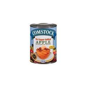 Comstock Apple Pie Filling/Topping No Sugar Added 20 oz:  