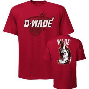 Dwyane Wade Notorious D Wade Miami Heat T Shirt:  Sports 