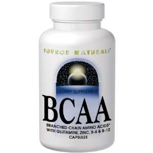  BCAA 733 mg 60 capsules   Source Naturals: Health 