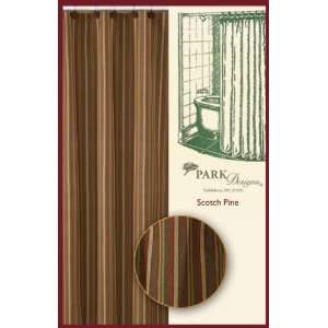  Park Designs River Birch Country Lodge fabric Shower 