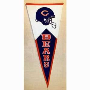  Chicago Bears NFL Classic Pennant (17.5x40.5): Sports 