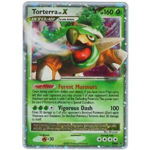  Torterra Lv.X Pokemon Promo Holo DP09 Toys & Games